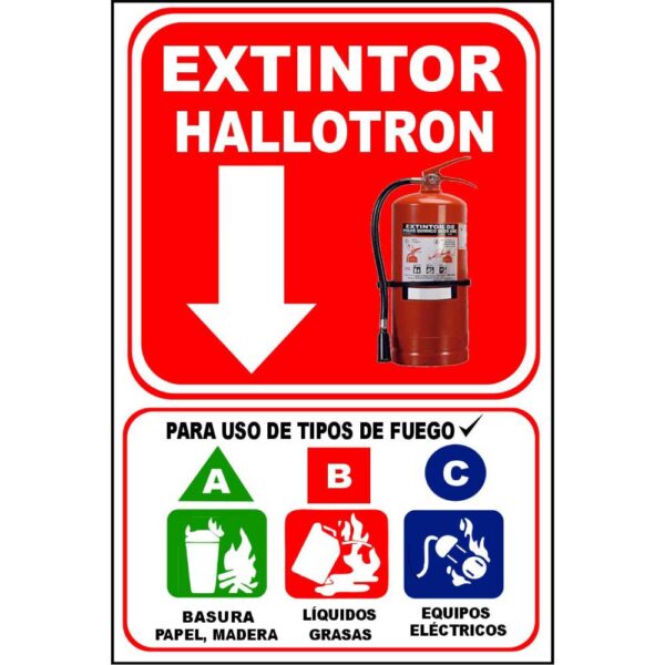 Extintor Hallotron