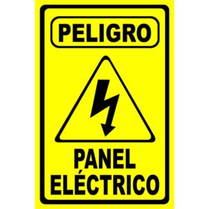 Peligro Panel eléctrico