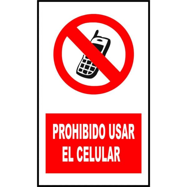 Prohibido el celular