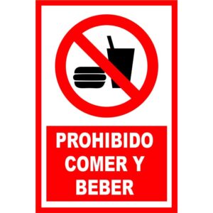 Prohibido comer y beber