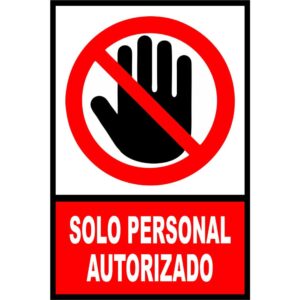 Solo personal autorizado